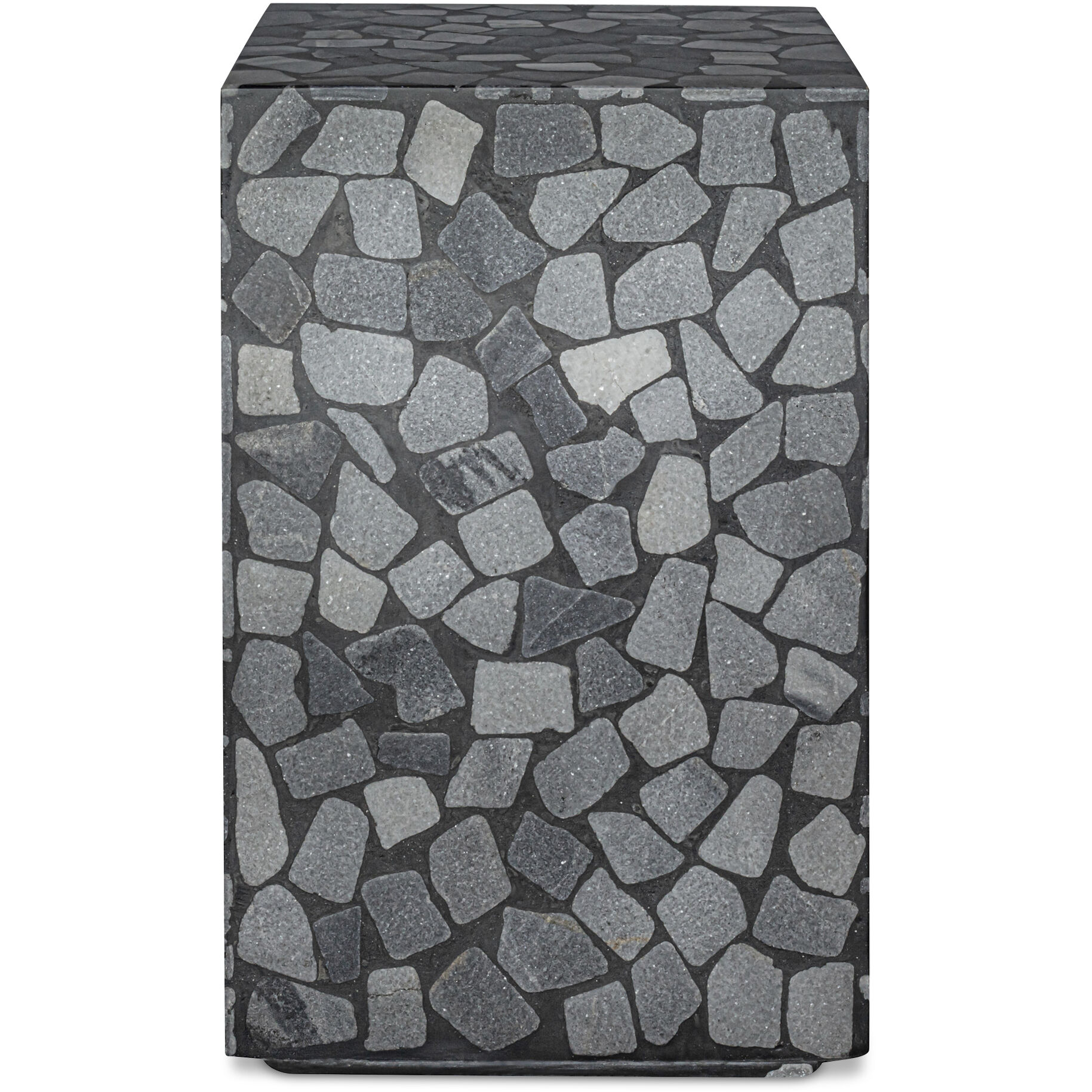 Kiri 22.4 X 14.2 inch Black Outdoor Side Table